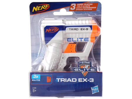 Nerf PISTOLET N-Strike Traid Ex-3 naboje