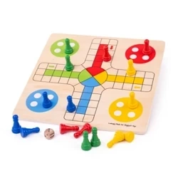 Gra planszowa dla dzieci Ludo | Bigjigs Toys®