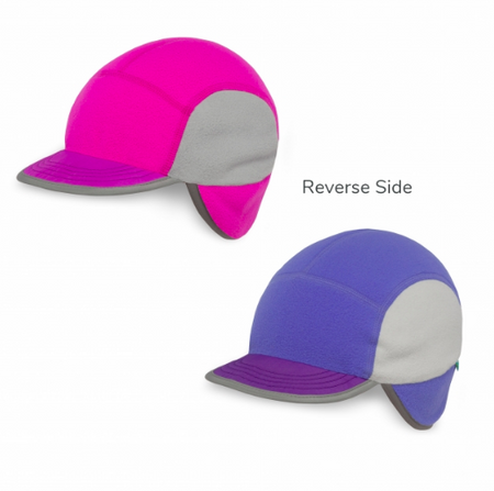 Czapka dziecięca Sunday Afternoons SnowFlip Cap Magenta/Violet 2w1