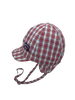 Czapka dziecięca wiosenna Doll z troczkami i daszkiem 