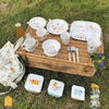 Talerz z przegródkami dla dzieci, Farma | Maison Petit Jour®