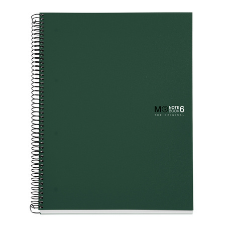 Notebook Miquelrius A4 NB6 GREEN 150 stron kratka