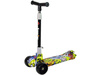 Tricycle Luminous Wheels Yellow Skull Graphics