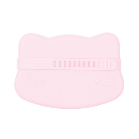 Zamykany silikonowy pojemnik Kotek We Might Be Tiny - Powder Pink
