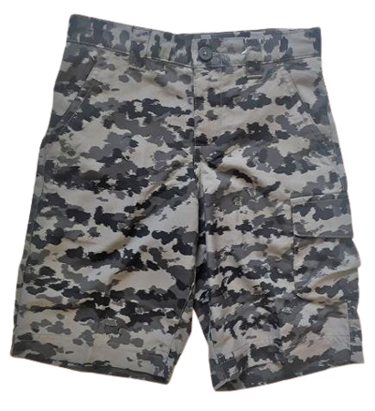 Spodenki szorty Columbia UV30 Silver Ridge Printed Short szare moro