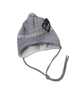 Czapka Maximo blady niebieski z printem