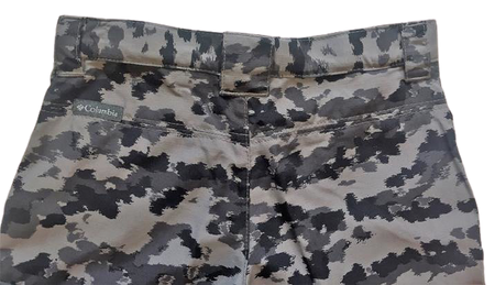 Spodenki szorty Columbia UV30 Silver Ridge Printed Short szare moro