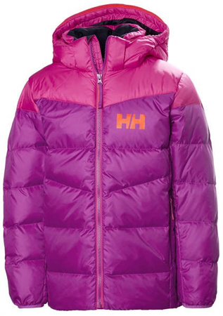 Dziewczęca kurtka puchowa Helly Hansen JR ISFJORD DOWN MIX JACKET