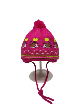 czapka zimowa Maximo Teens Girl ciemny fiolet