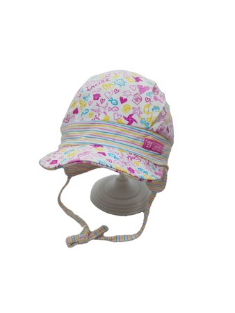 Czapka dziecięca Doll z daszkiem UV