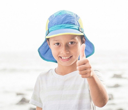 UV Cap Sunday Afternoons Kid's Sun Chaser Cap 2in1 Wild Flower