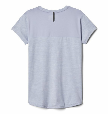 T-shirt koszulka Columbia Tech Trek blady fiolet melanż
