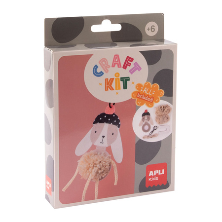 Zestaw kreatywny DIY Craft Kit Apli Kids - Króliczek