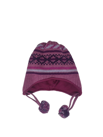 czapka zimowa Maximo Teens Girl ciemny fiolet