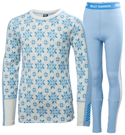 Helly Hansen JR GRAPHIC LIFA MERINO SET Baselayer