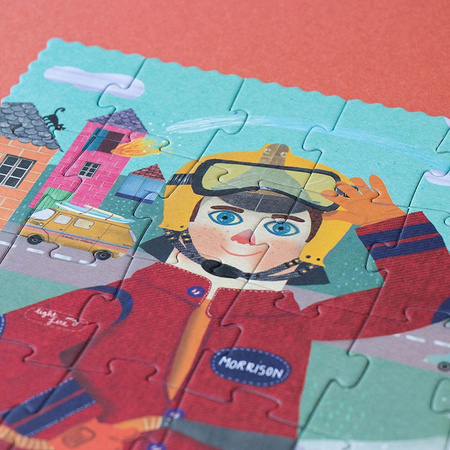 Puzzle kieszonkowe Strażak | Londji®