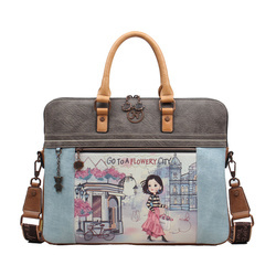 Torba na laptopa i dokumenty  Janet Denese Flowery City