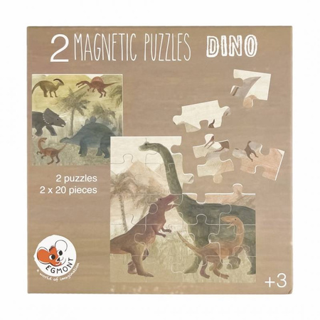 Puzzle magnetyczne Dinozaury | Egmont Toys®