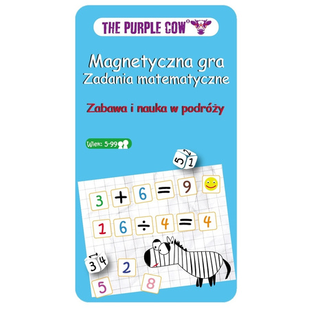 Gra magnetyczna The Purple Cow - Zadania matematyczne