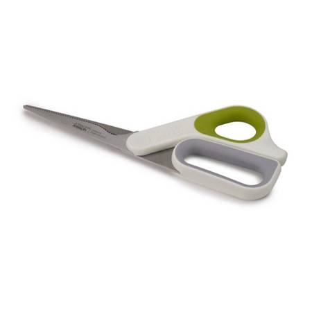 JJ-Nożyczki kuchenne PowerGrip, biało-zielone