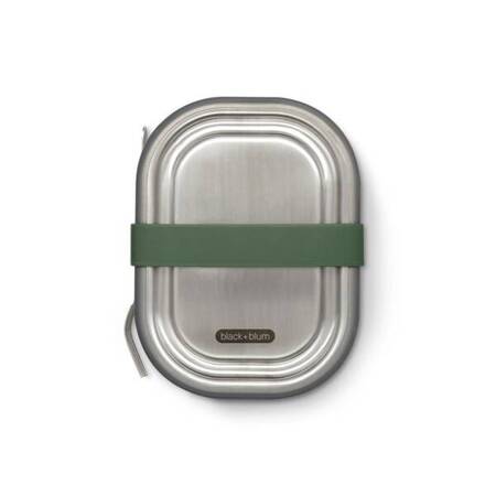 BB-Lunch box stalowy S, oliwkowy