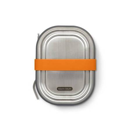 BB-Lunch box stalowy S, pomarańczowy