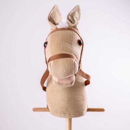 Drewniany konik na kiju Hobby Horse | Bigjigs Toys®