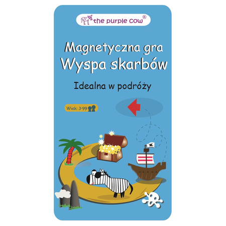 Gra magnetyczna The Purple Cow - Wyspa Skarbów