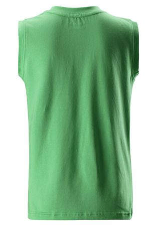 Koszulka bez rękawów Reima Hegn zielony/biały