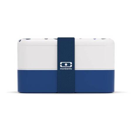 MB-Lunchbox Bento Original, Graphic Leopard Blue