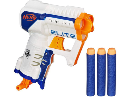 Nerf PISTOLET N-Strike Traid Ex-3 naboje