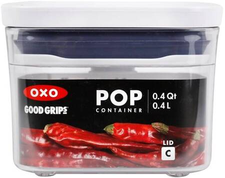 OXO-Pojemnik POP2 0,4l. kwadrat S mini, Good Grips
