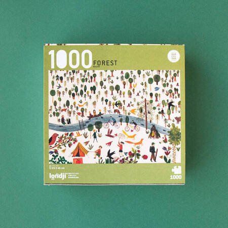 Puzzle 1000 el. Forest - Las | Londji®