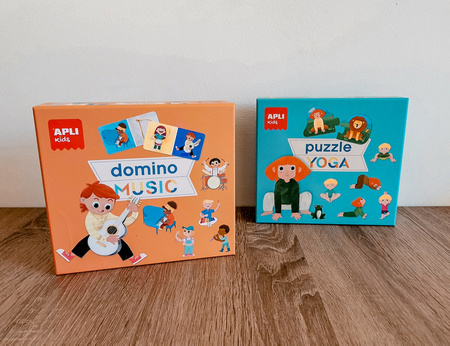 Puzzle Duo Expressions Apli Kids - Yoga 3+