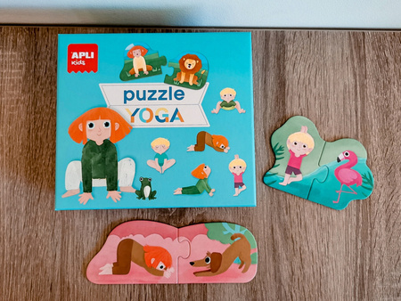 Puzzle Duo Expressions Apli Kids - Yoga 3+