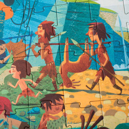 Puzzle dla dzieci, Ruszaj do Prehistorii! | Londji®