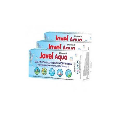 Tabletki do uzdatniania wody Javel Aqua JAVEL