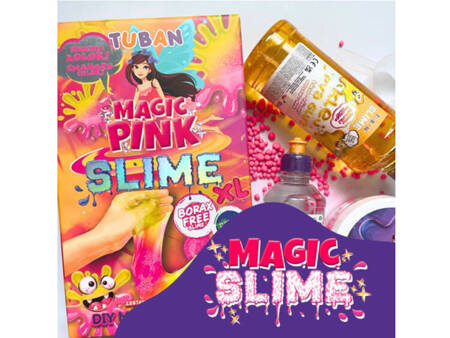 Tuban zestaw kreatywny Slime Magic Pink XL zmienia kolor ZA5166