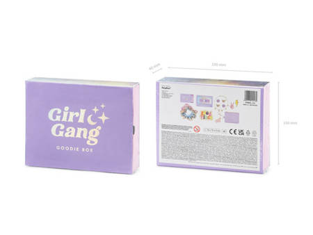 Zestaw prezentowy  Girl Gang Goodie Box, mix, 19x15x4 cm