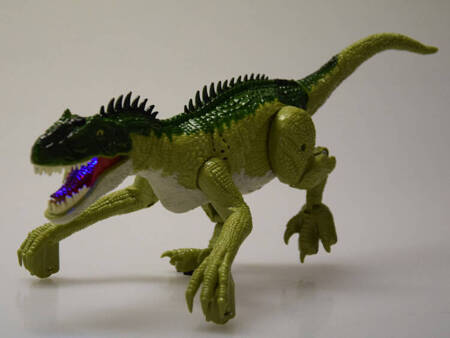 Zielony Dinozaur prehistoryczna zabawka zdalnie sterowana na pilota RC0632
