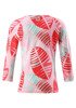 Bluzeczka kąpielowa Reima Costa różowy/czerwony wzór