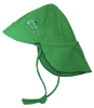 Czapka plażowa z osłoną szyi Maximo Mini UPF50+ zielony