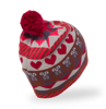 Kids' Hearts and Owls Beanie