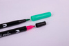 Markery dwustronne Brush Marker Apli - 6 kolorów pastelowych