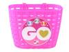 Różowy zestaw koszyk, dzwonek, bidon GO SP0617